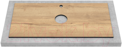 Тумба под умывальник ЗОВ Парма 60 / P60LWP0MHMC1A-KP13H