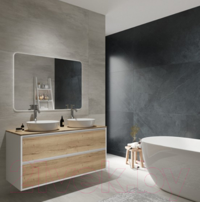 Тумба под умывальник ЗОВ Парма 120 / P120LWP0MHMC1A-KP13H