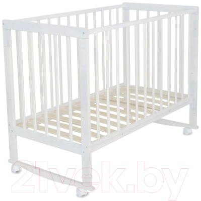 Детская кроватка Pituso Tip-Top / 110211 (белый)