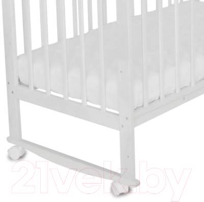 Детская кроватка Pituso Tip-Top / 110211 (белый)