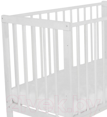 Детская кроватка Pituso Tip-Top / 110211 (белый)