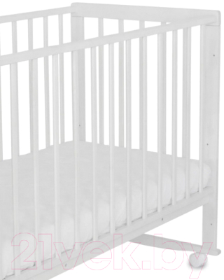 Детская кроватка Pituso Tip-Top / 110211 (белый)