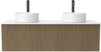 Тумба под умывальник ЗОВ Кито 120 / K120LW0MRMC-KP13W