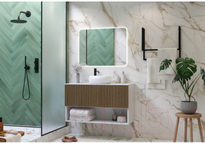 Тумба под умывальник ЗОВ Кито-2 120 / K120LW0MRMC-KP13W