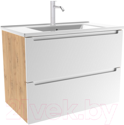 Тумба с умывальником ЗОВ Дион 60 / D60LHO0M9003MKV5-OL60 - фото