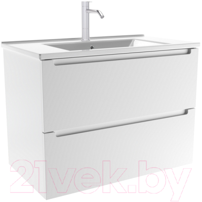 Тумба с умывальником ЗОВ Дион 100 / D100LWP0M9003MKV5-OL100 - фото