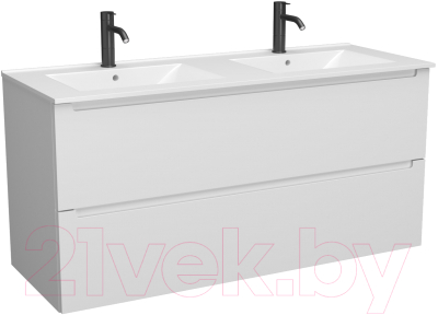 Тумба с умывальником ЗОВ Дион 120 / D120LWP0M9003MKV5-OL120 - фото