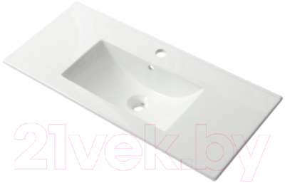 Тумба с умывальником ЗОВ Дион 100 / D100LHO0M9003GKV5-OL100