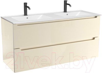 Тумба с умывальником ЗОВ Дион 120 / D120LWPFM1015GKV5-OL120 - фото