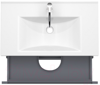 Тумба с умывальником ЗОВ Дион 90 / D90LAFM7015MKV5-OL90