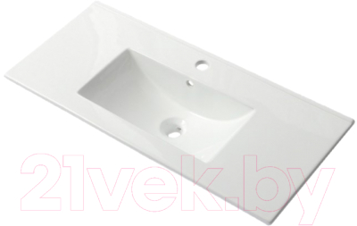 Тумба с умывальником ЗОВ Дион 90 / D90LAFM7015MKV5-OL90