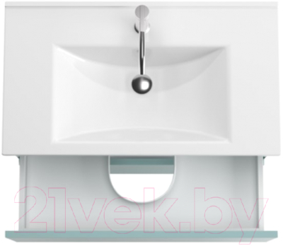 Тумба с умывальником ЗОВ Лира 80 / L80MW0MAGVA-OL80