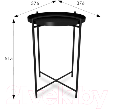 Журнальный столик Мебелик SHT-CT8