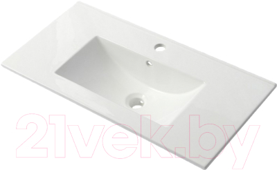 Тумба с умывальником ЗОВ Лира 90 / L90MW0MTGVG-OL90