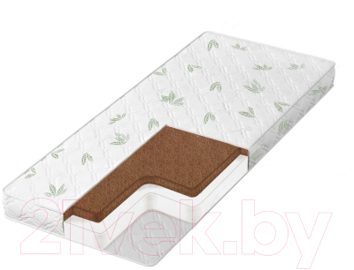 Матрас в кроватку Капризун Холкон с кокосом 60x120 / 413070 - фото