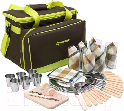 Походный набор Nisus N-811 (6) - фото