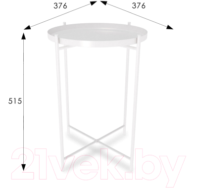 Журнальный столик Мебелик SHT-CT8