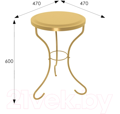 Журнальный столик Мебелик SHT-CT10