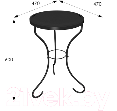 Журнальный столик Мебелик SHT-CT10