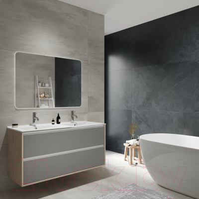 Тумба с умывальником ЗОВ Парма 120 / P120LC0MSMC1A-OL120