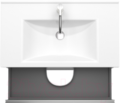 Тумба с умывальником ЗОВ Парма 90 / P90LHO0MBPMC1A-OL90