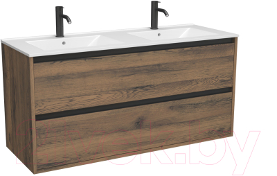 Тумба с умывальником ЗОВ Парма 120 / P120LA0MAMC1B-OL120 - фото