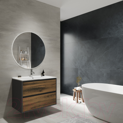 Тумба с умывальником ЗОВ Парма 70 / P70LAN0MAMC1B-OL70