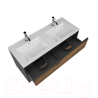 Тумба с умывальником ЗОВ Парма 120 / P120LAN0MAMC1B-OL120