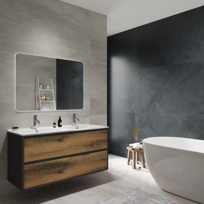 Тумба с умывальником ЗОВ Парма 120 / P120LAN0MAMC1B-OL120