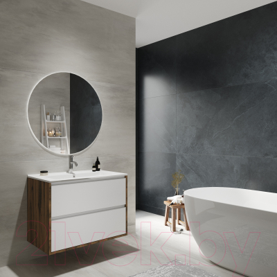 Тумба с умывальником ЗОВ Парма 90 / P90LA0MWMC1A-OL90