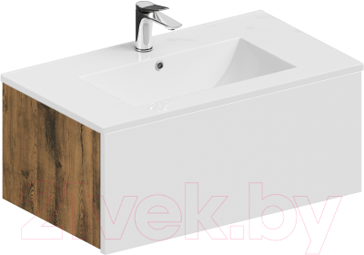 Тумба с умывальником ЗОВ Кито 100 / K100LA0MWM-OL100 - фото