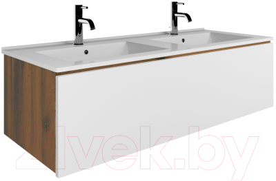 Тумба с умывальником ЗОВ Кито 120 / K120LA0MWM-OL120 - фото