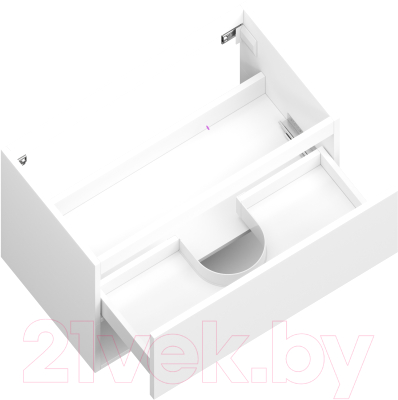Тумба с умывальником ЗОВ Кито-2 90 / 2K90LW0MWM-OL90