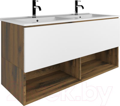 Тумба с умывальником ЗОВ Кито-2 120 / 2K120LA0MWM-OL120 - фото