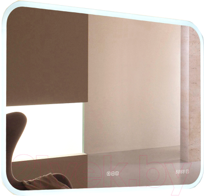 Зеркало Silver Mirrors Стив 100x80 / LED-00002376 - фото