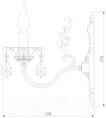 Бра Евросвет Elisha 3281/1