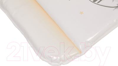 Пеленальный матрас Polini Kids Слоник 65x65 / 0002636-6 (макиато)