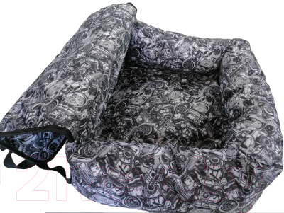 Автокресло для собак Happy Friends ТехноАрт / stm 580