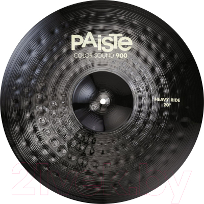 Тарелка музыкальная Paiste Color Sound 900 Black Heavy Ride 0001912720 - фото