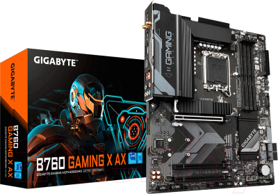 Материнская плата Gigabyte B760 Gaming X AX DDR5