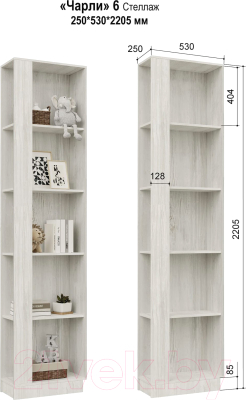 Стеллаж Аквилон Чарли №6 (винтерберг)