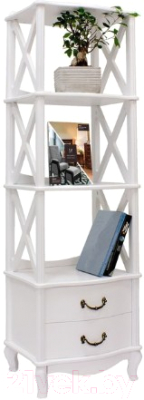 Стеллаж Импэкс Джульетта-3 (молочный дуб)