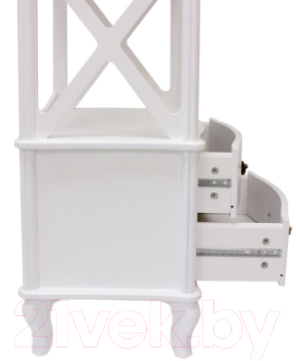 Стеллаж Импэкс Джульетта-3 (молочный дуб)