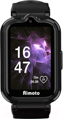 Умные часы детские Aimoto Active Pro / 9231103 (черный)