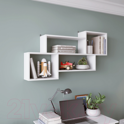 Полка Горизонт Мебель Лайт навесная