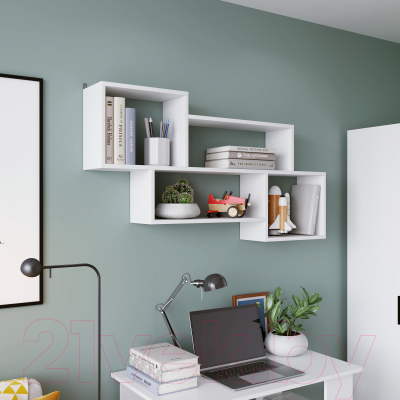 Полка Горизонт Мебель Лайт навесная