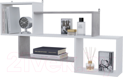 Полка Горизонт Мебель Лайт навесная