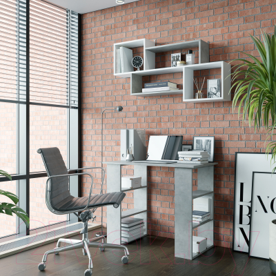 Полка Горизонт Мебель Лайт навесная