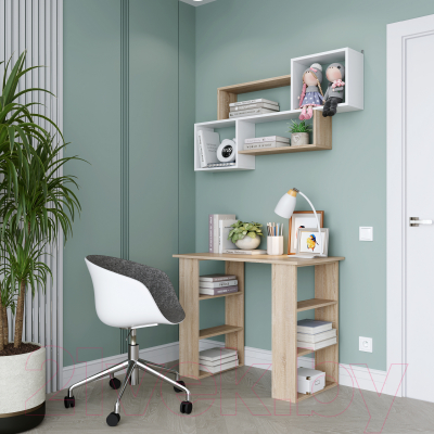 Полка Горизонт Мебель Лайт навесная