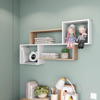 Полка Горизонт Мебель Лайт навесная